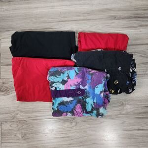 Women's Scrub Tops Size M Lot of 5